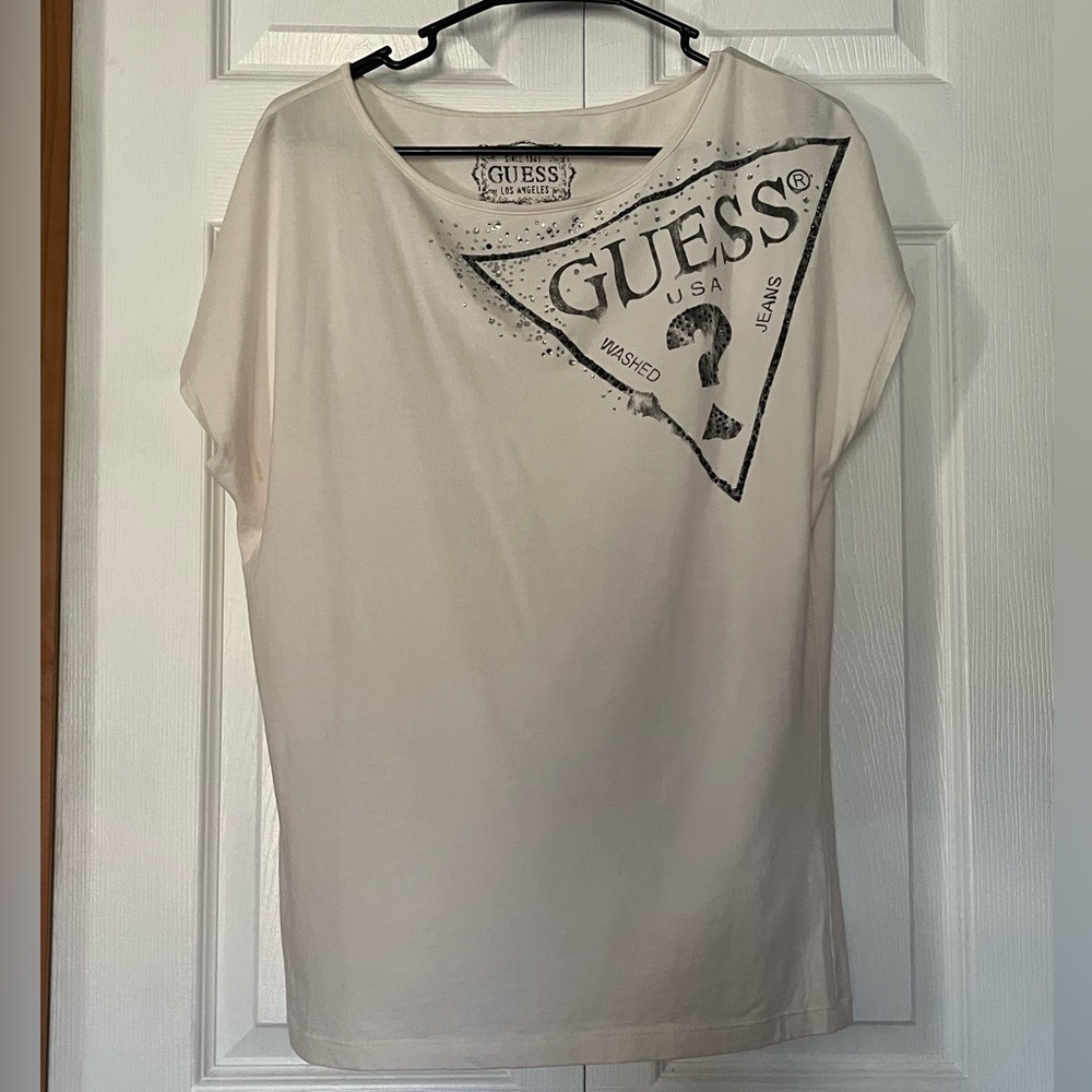 Guess rhinestone t shirt - Picture 3 of 8